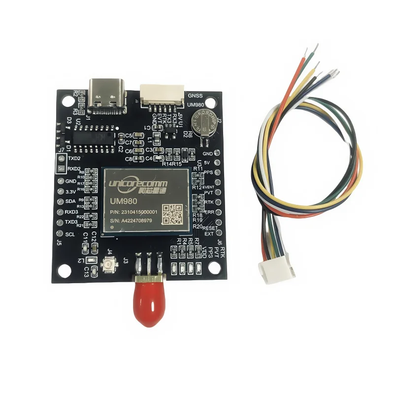 RTK GNSS Module High-Precision Original UniCore UM980 GPS/GLONASS/Galileo/BeiDou Multi-Band for Surveying/UAV/Agriculture