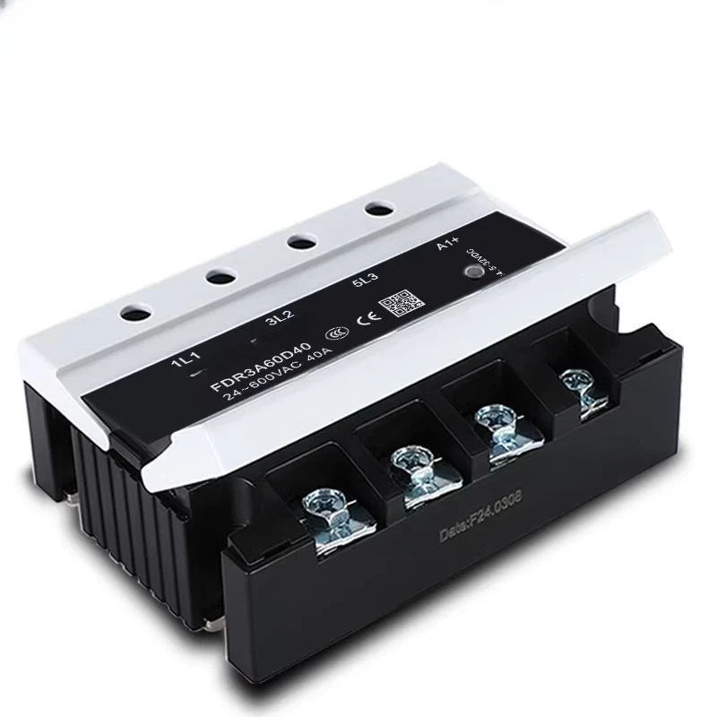 Three-phase solid state relay FDR3A60D40 DC DC24V control 380V AC SSR3-25DA