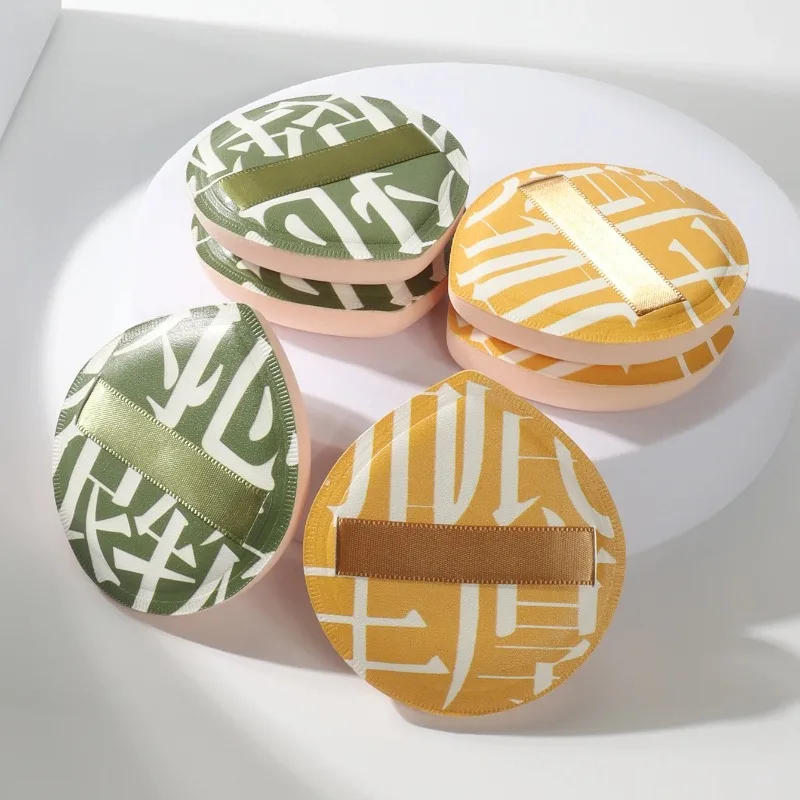 Duże bawełniane puszenie do makijażu, super miękkie gąbki, poduszki powietrzne do pudru, podkładu, korektora, narzędzia do makijażu na sucho i na mokro.