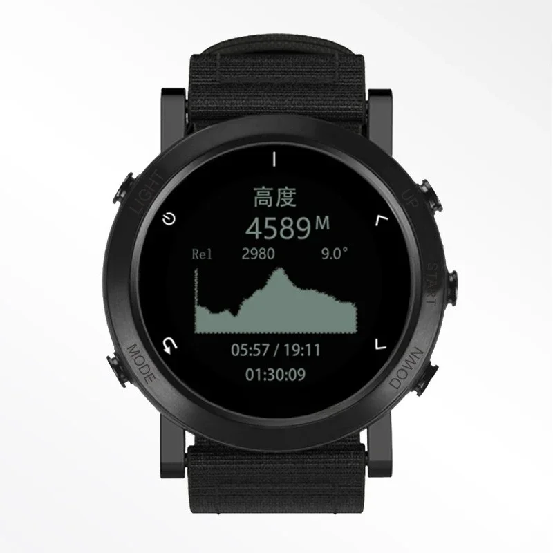 

GPS Beidou Heart Rate Outdoor Sports Watch Marathon Running Watch Mountaineering Altitude Air Pressure Temperature