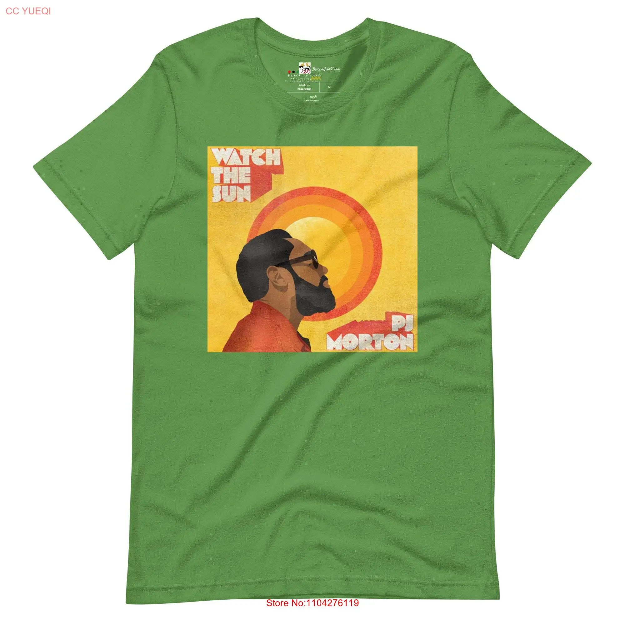 Watch The Sun PJ Morton Album T Shirt long or short sleeves