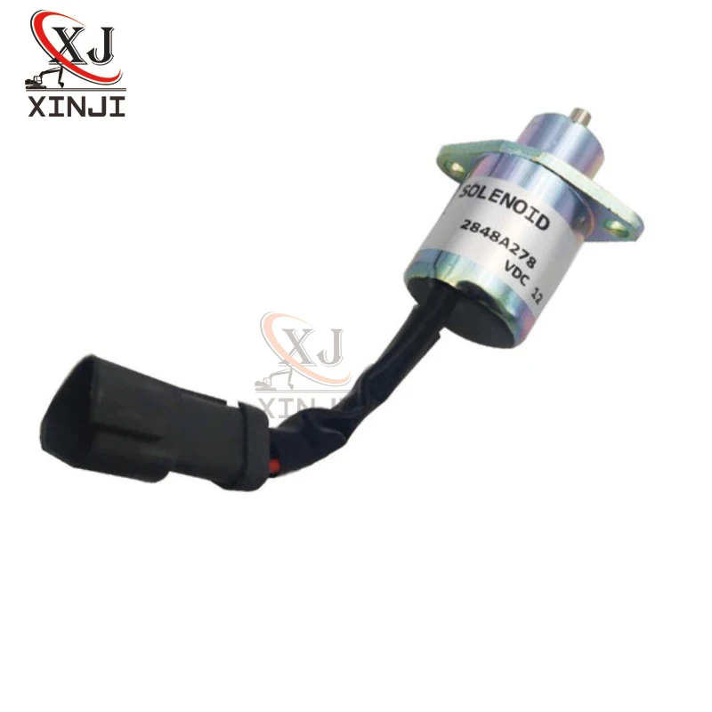 

2848A278 Fuel Shutoff Solenoid For Caterpillar Skid Steer 246 216 226