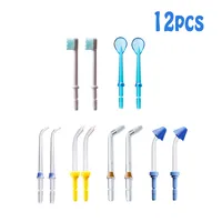 12/6 PCS Replacement Nozzles Dental Water Flosser Hygiene Accessories for Waterpik WP-100 WP-450 WP-250 WP-300
