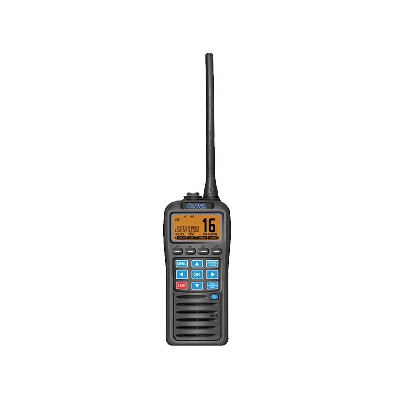 KV-38 Handheld VHF/DSC Marine Transceiver /two-way Walkie Talkie/ VHF Radio With Built-in GPS, Built-in DSC, MOB Function