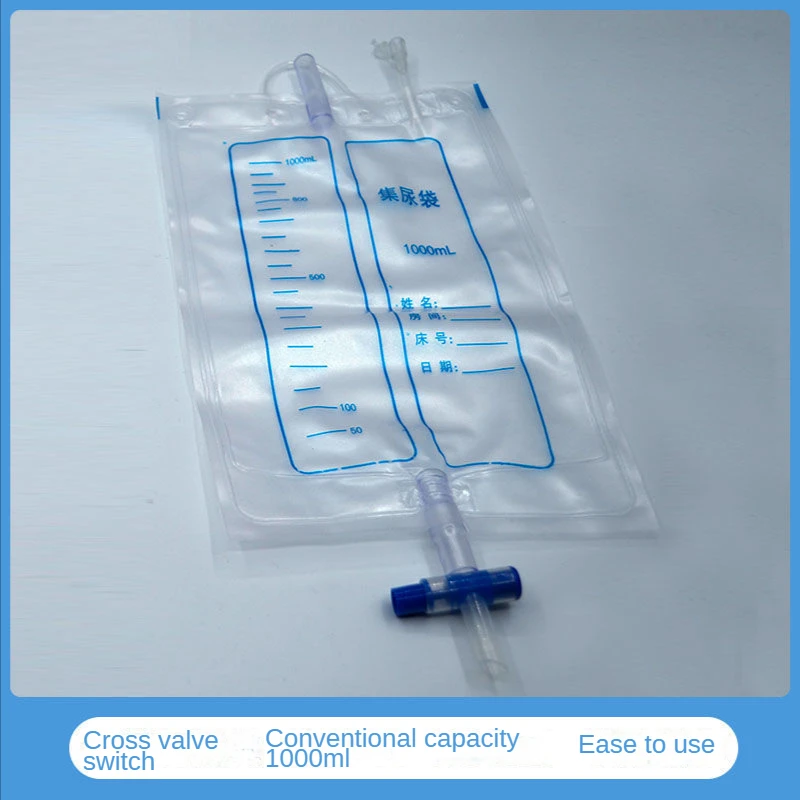 Silicone Urine Receiver Male Elderly Paralyzed Leak-proof Elderly Bedridden Urinal Adult Urine Bag Female Catheter