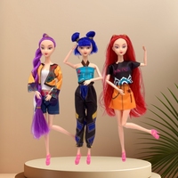 30cm KPop Demon Hunters Model Action Figure PVC Desktop Decoration Doll Model, Children's Toy Collection Figurine Christmas Gift