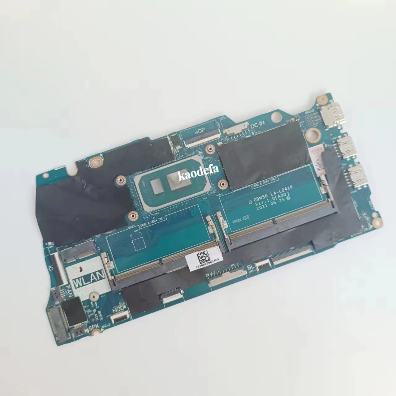 Imagem -03 - Laptop Motherboard para Dell Dell Inspiron 15 3511 i3 i5 i7 Cpu 11ª Geração Ddr4 Cn05pd08 100 Teste ok Gdm50 La-l241p