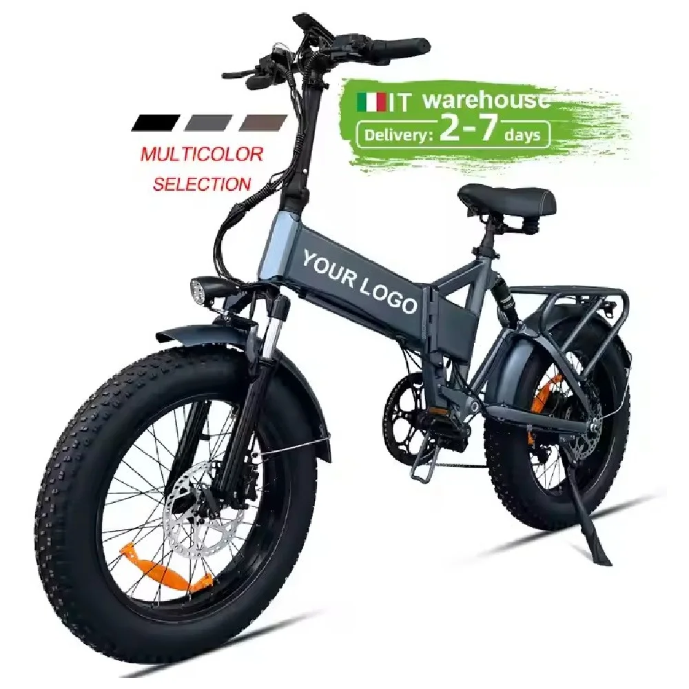

IT EU 48V 15AH EB3 500w 700W Electric Bike Ebike E-Bike 20 Inch Fatbike Electric Folding Fat Bike E Bicycle