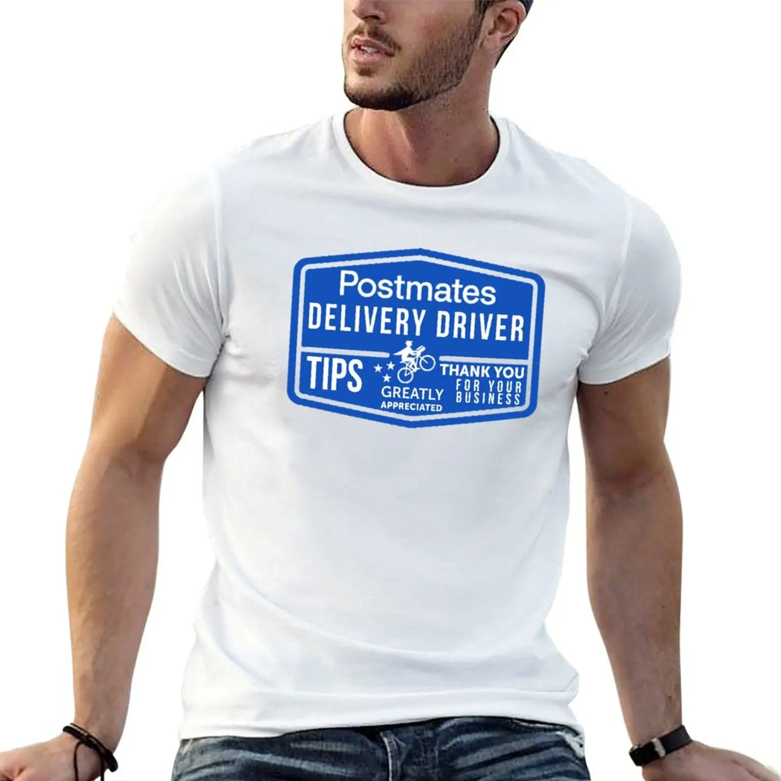 

Postmates Delivery Driver T-Shirt t shirt for man t shirts for man pack cotton T-Shirt