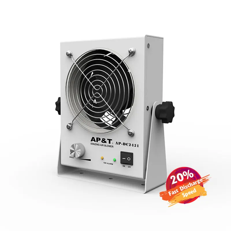 

AP-DC2451-001-4 Industrial Best Electric ESD Desktop Ionizer Fan