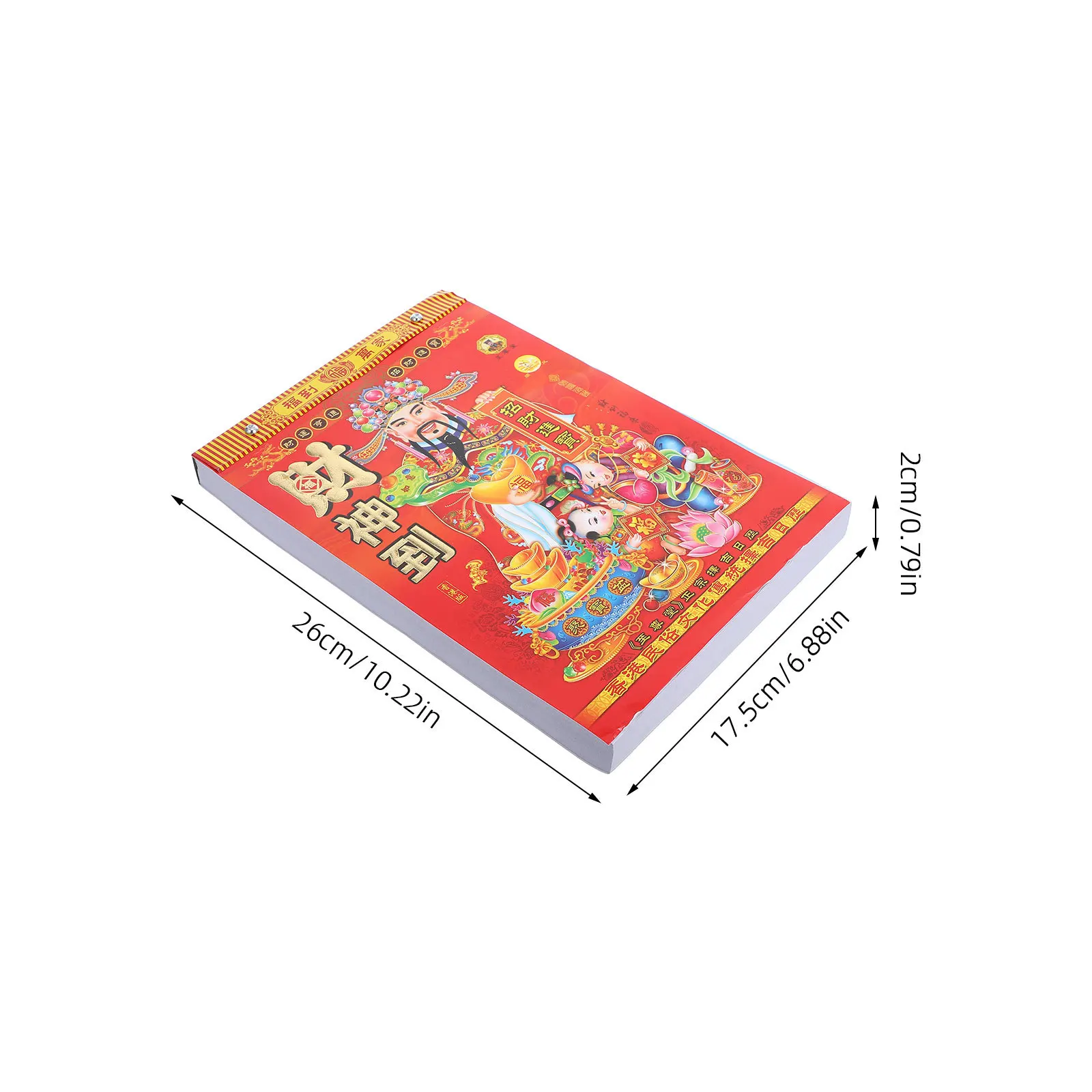 التقويم اليومي الصيني 2026 تمزيق السنة القمرية من الحصان الجدار الشنق التقليدية زودياك الحصان التقويم فنغشوي #4