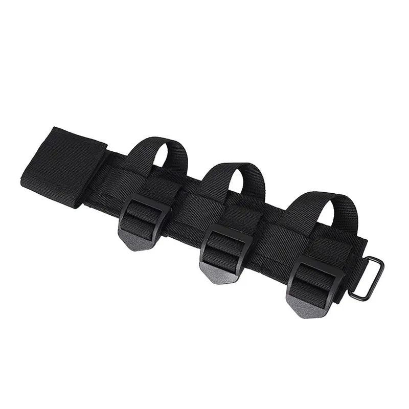 Tactical MOLLE Retention Strap, Outdoor Gear Fixing Belt, Adjustable Utility Holder For Backpack Vest Tool Knife Sheath Accessor