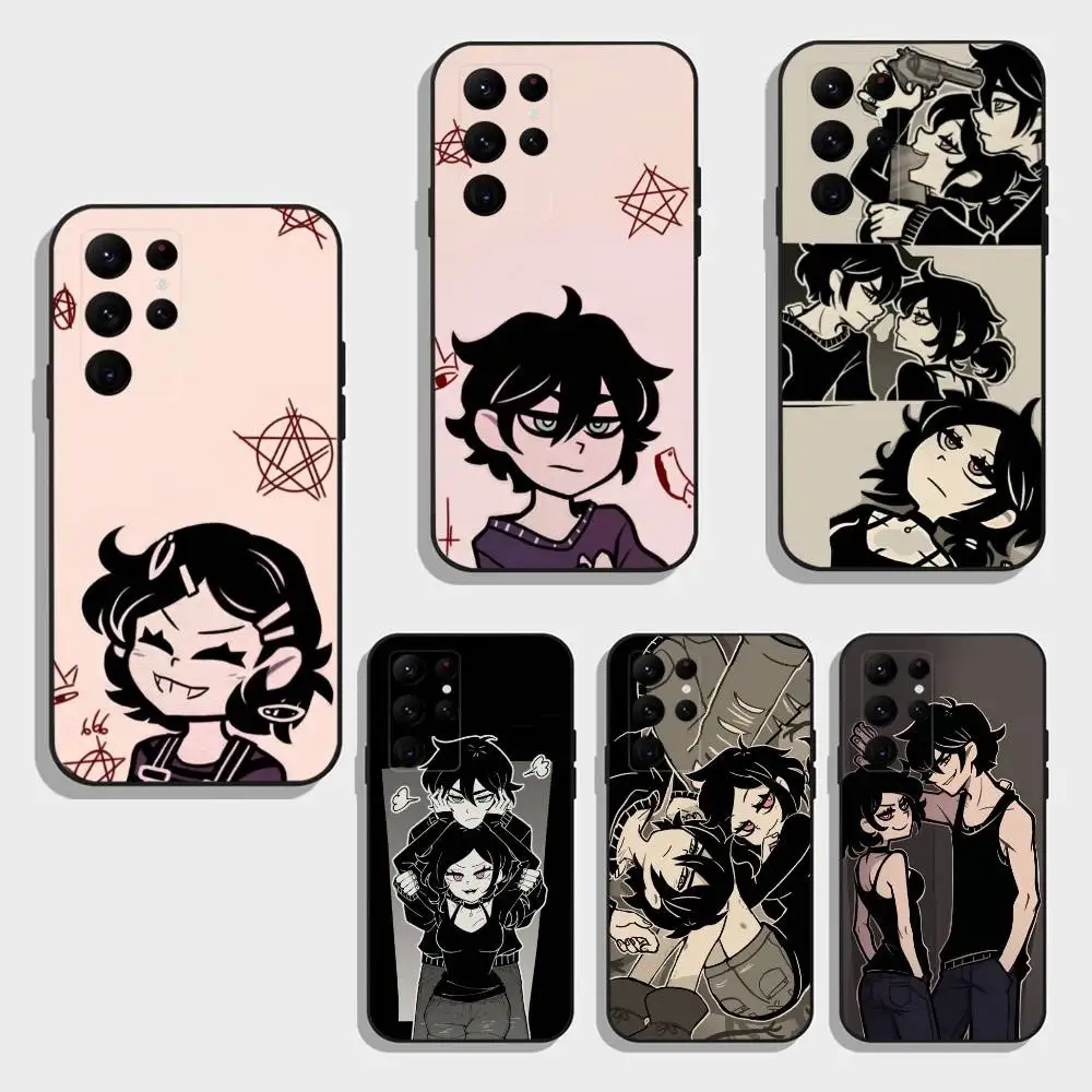 

Game The Coffin of A-Andy and L-Leyley Phone Case For Samsung S25,S24,S21,S22,S23,S30,Ultra,S20,Plus,Fe,Note,5G Black Cover