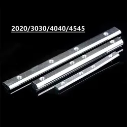 5/10/15pcs 2020 3030 4040 4545 90 ° / 180 ° aluminum profile extrusion T-slot internal corner connector joint support with screw