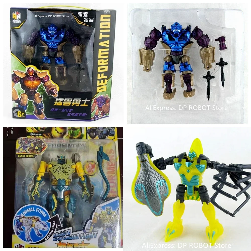 [Special Offer]Transformation Beast Wars BW Cheetor Gorilla Scorponok OP COMMANDER 17cm MINI Action Figure