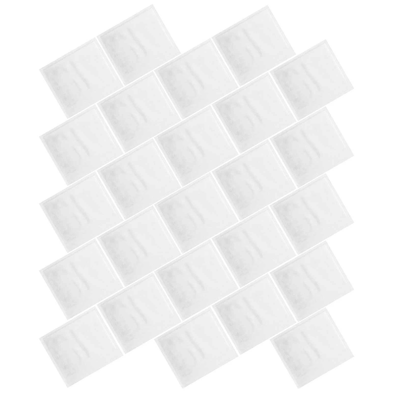 30 قطعة أكياس بطاقات ذاتية اللصق حامل بطاقة المواد سهلة العصا إزالة بطاقات الحماية مكتب المنزل حقيبة التسمية المدرسية #2