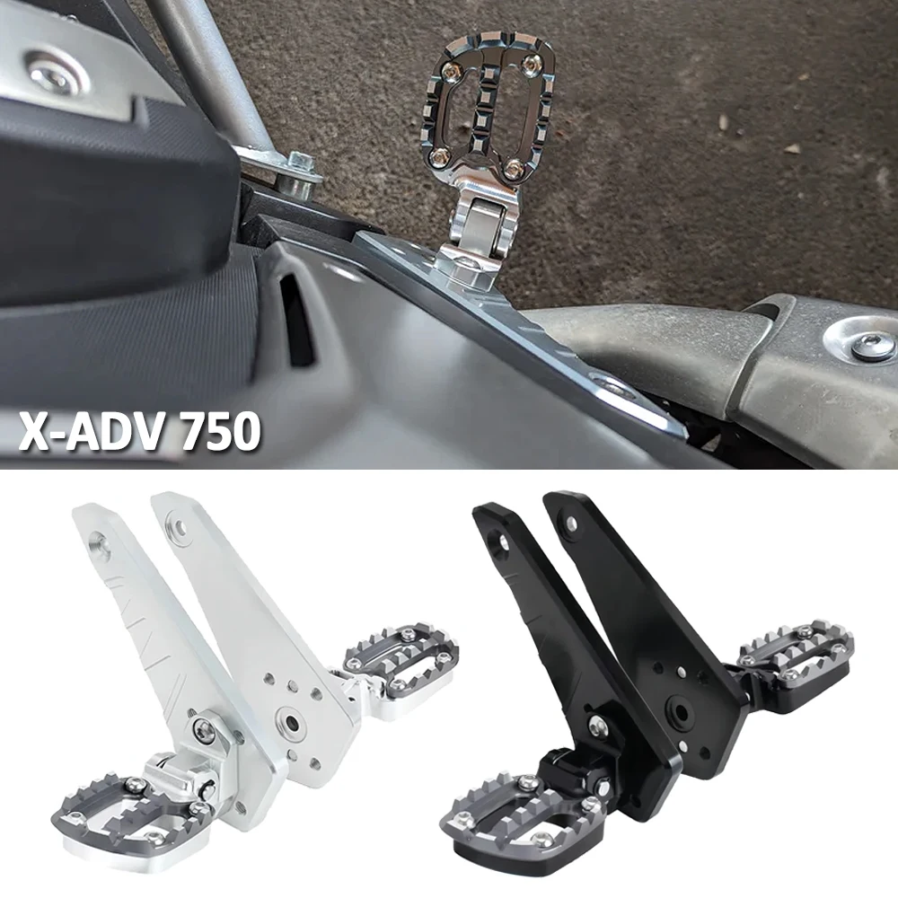 

Мотоциклетная алюминиевая задняя педаль, подставка для ног, складные подножки, пассажирская нога для HONDA XADV X-ADV 750XADV 750 2021-2025