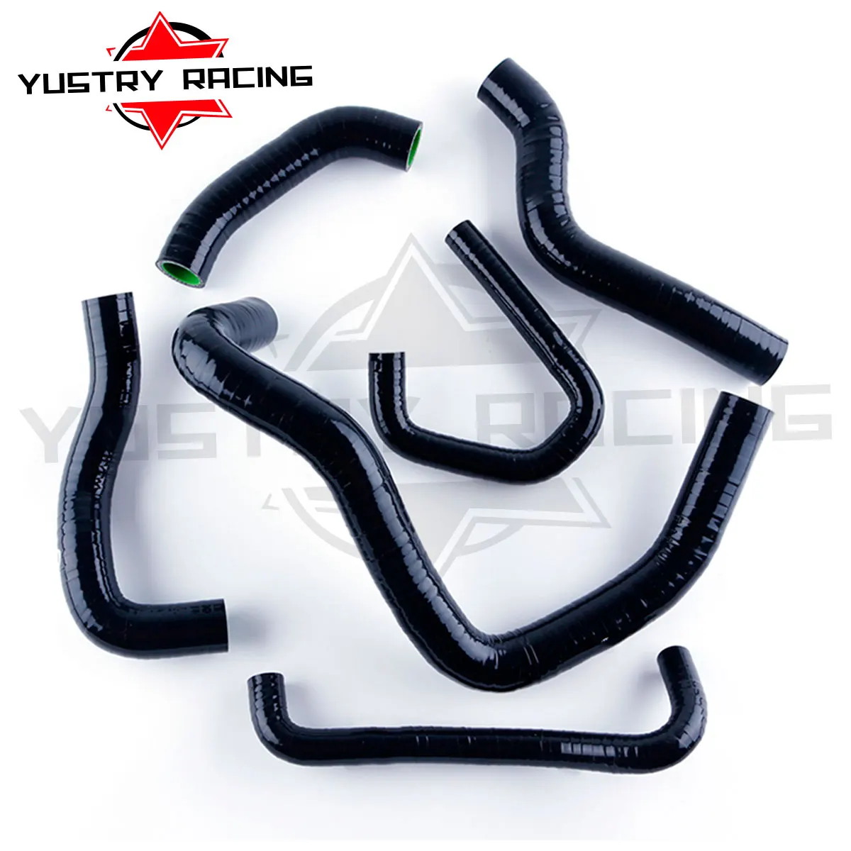 

6PCS For Kawasaki Ninja ZX6R ZX600P ZX 600 P 2007 2008 Silicone Radiator Hose Kit Pipe Tube