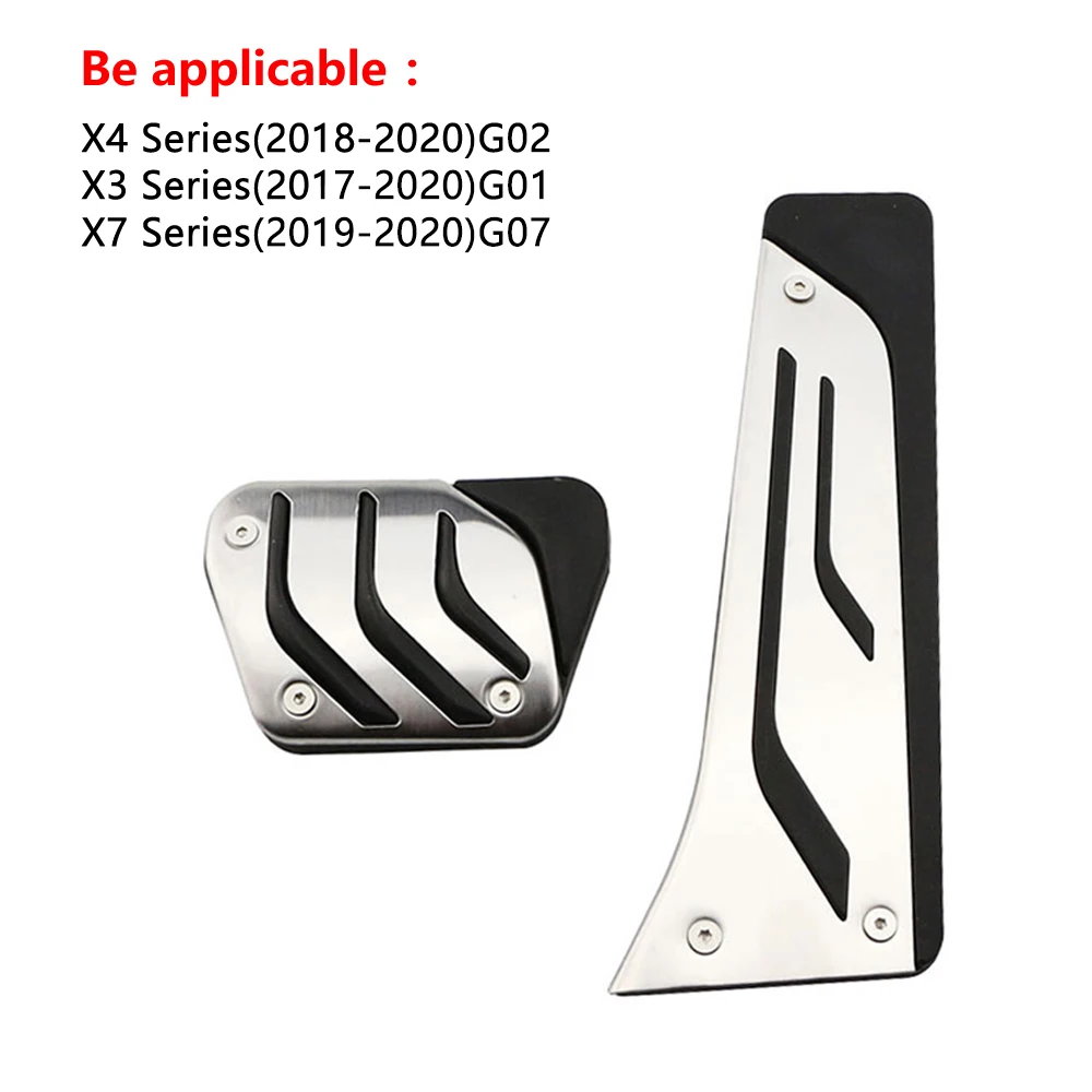 RHD Fußstütze Pedal Pad Abdeckung für BMW F20 F30 F31 316i 320i 328i 1 3 4 Serie Sport Gas Bremse Fuß Pedal Abdeckung Rest Pedale Kit – Detail 8