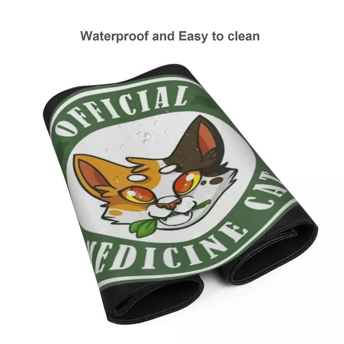 4 ووريورز الطب القط كبير ماوس الوسادة الكمبيوتر لوحة المفاتيح ماوس حصيرة ألعاب الكمبيوتر المحمول مكتب حصيرة مكتب الملحقات الجدول الحصير