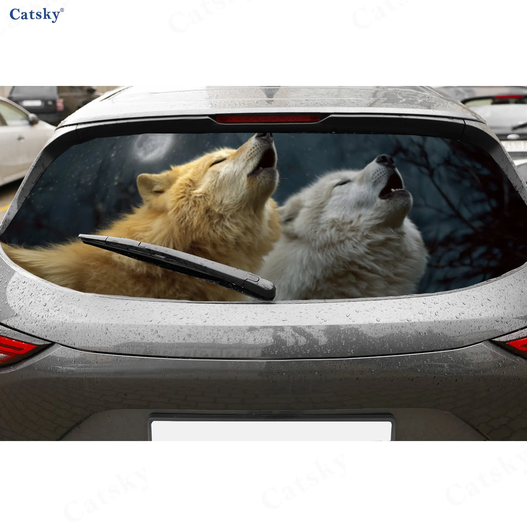 Twin Wolf Howling M… - image