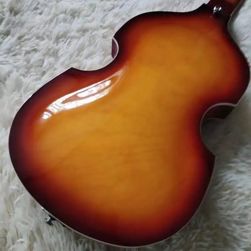 Classic 4 String  Electric Guitar Bass Violin Bass Vintage Sunburst Body Hot Sale