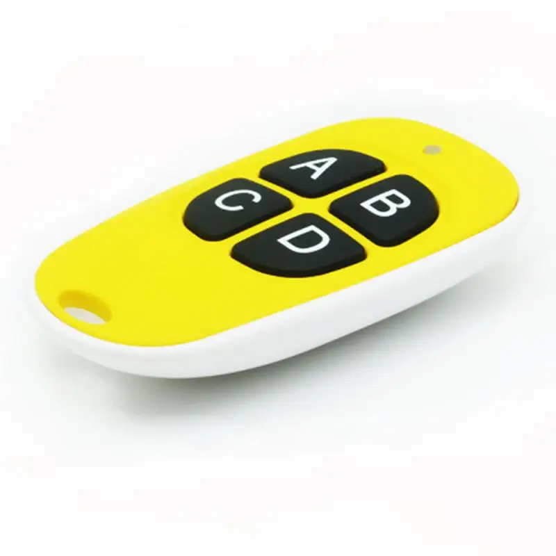 433.92Mhz duplikator kode salinan Remote Control nirkabel pintu Universal kunci duplikat Fob 433MHZ kloning gerbang pintu garasi