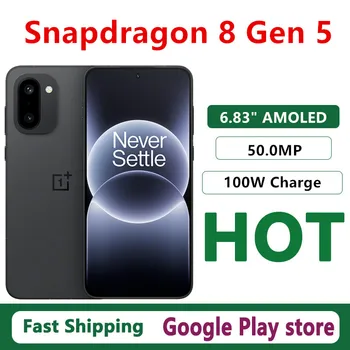 Original Oneplus Ace 6T Mobile Phone Snapdragon 8 Gen 5 OTA 6.83" AMOLED 120HZ 50.0MP Camera 100W Charge 8300mAh IP69 Waterproof