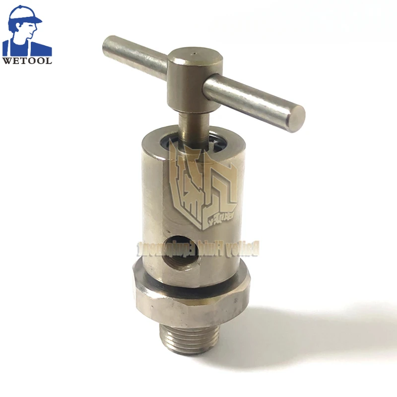 Return Valve Discharge Valve 244826 Pneumatic Sprayer Pump Accessories for Airless Spraying Machine 145CC X46 X90