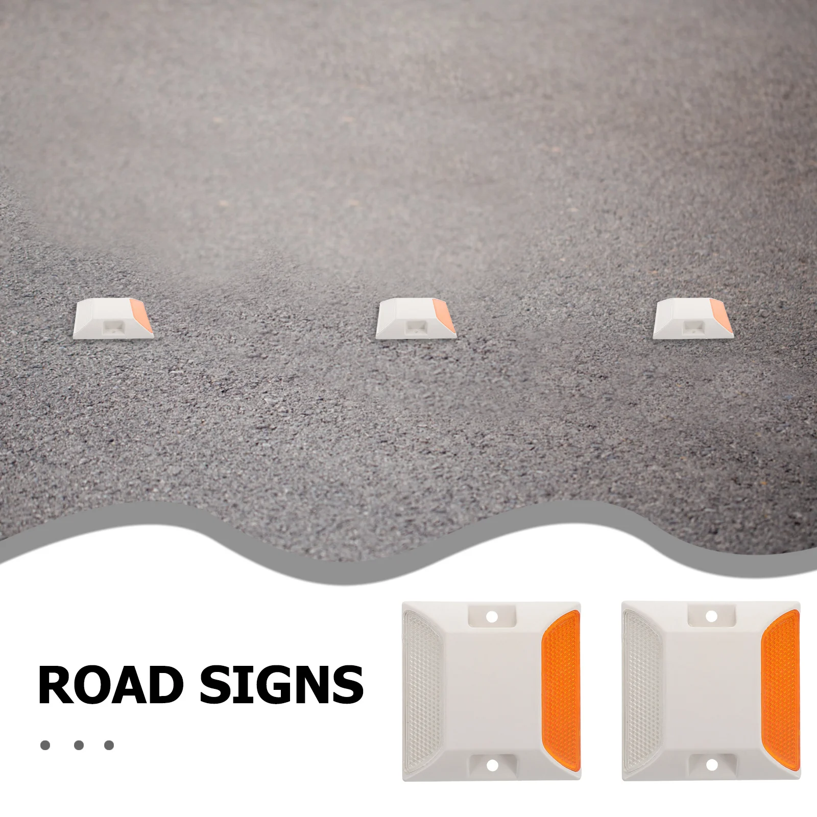 البلاستيك الطريق ترصيع علامات درب عاكسة عاكسات الرصيف دائم للطرق وقوف السيارات لافتات السلامة المرورية