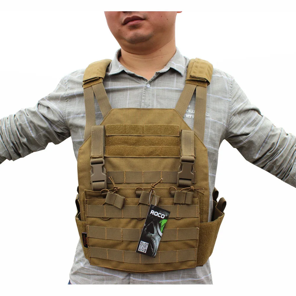 Hunting Vest For  2024 New  Modular Detachable Molle Outdoor Gear With M4 Panel High Quality Designer Brand