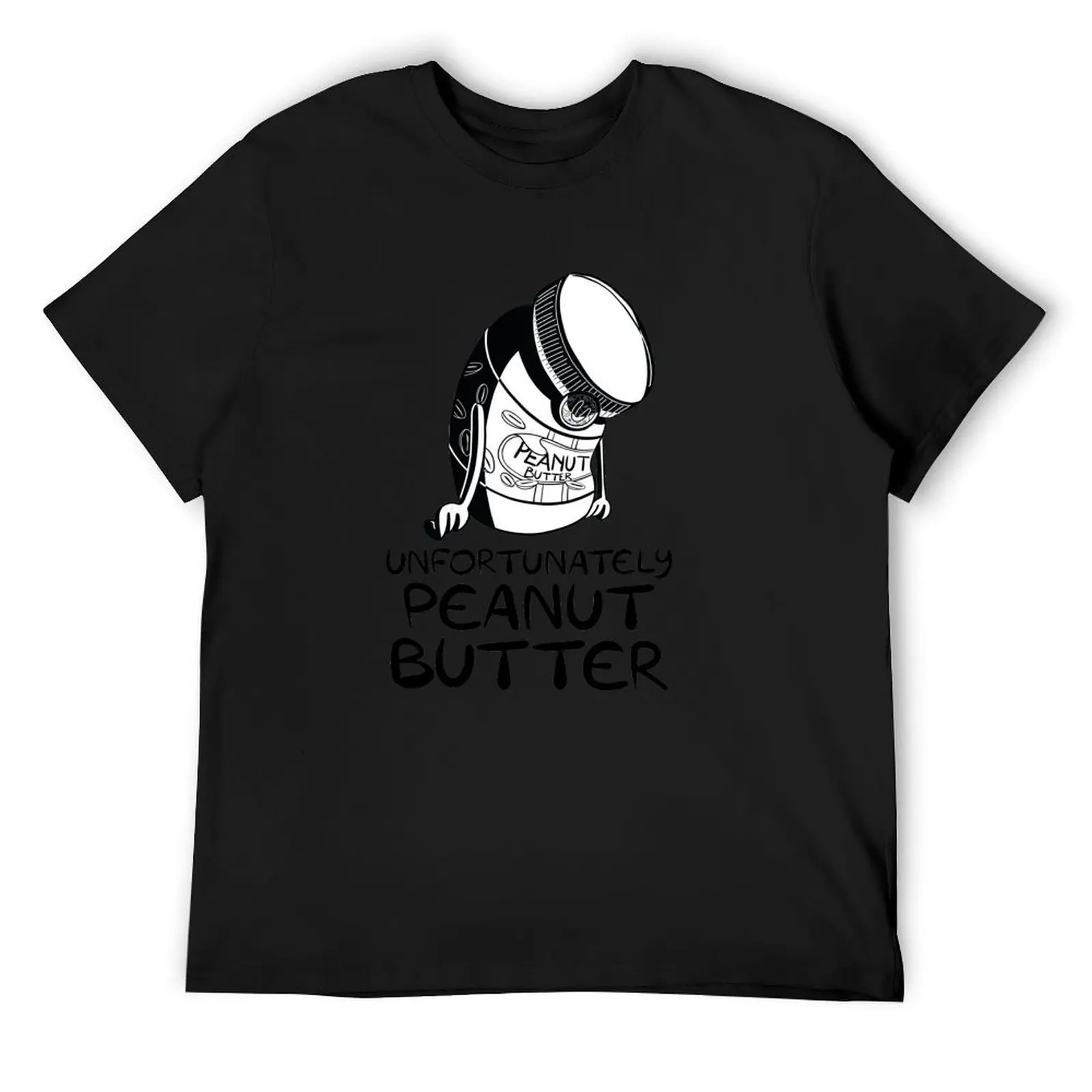 

Unfortunately peanut butter - Helaas pindakaas T-Shirt oversized anime clothes sublime Men's cotton t-shirt