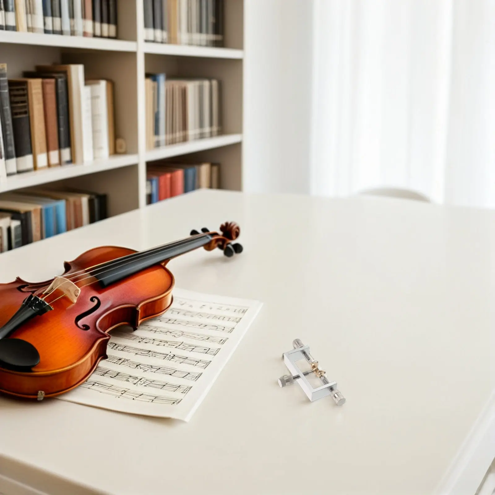 Violin Repair Clamp Precision Side Plate Bracing Clip Essential Luthier Tool for Violin Viola Cello Crack Maintenance Instrument