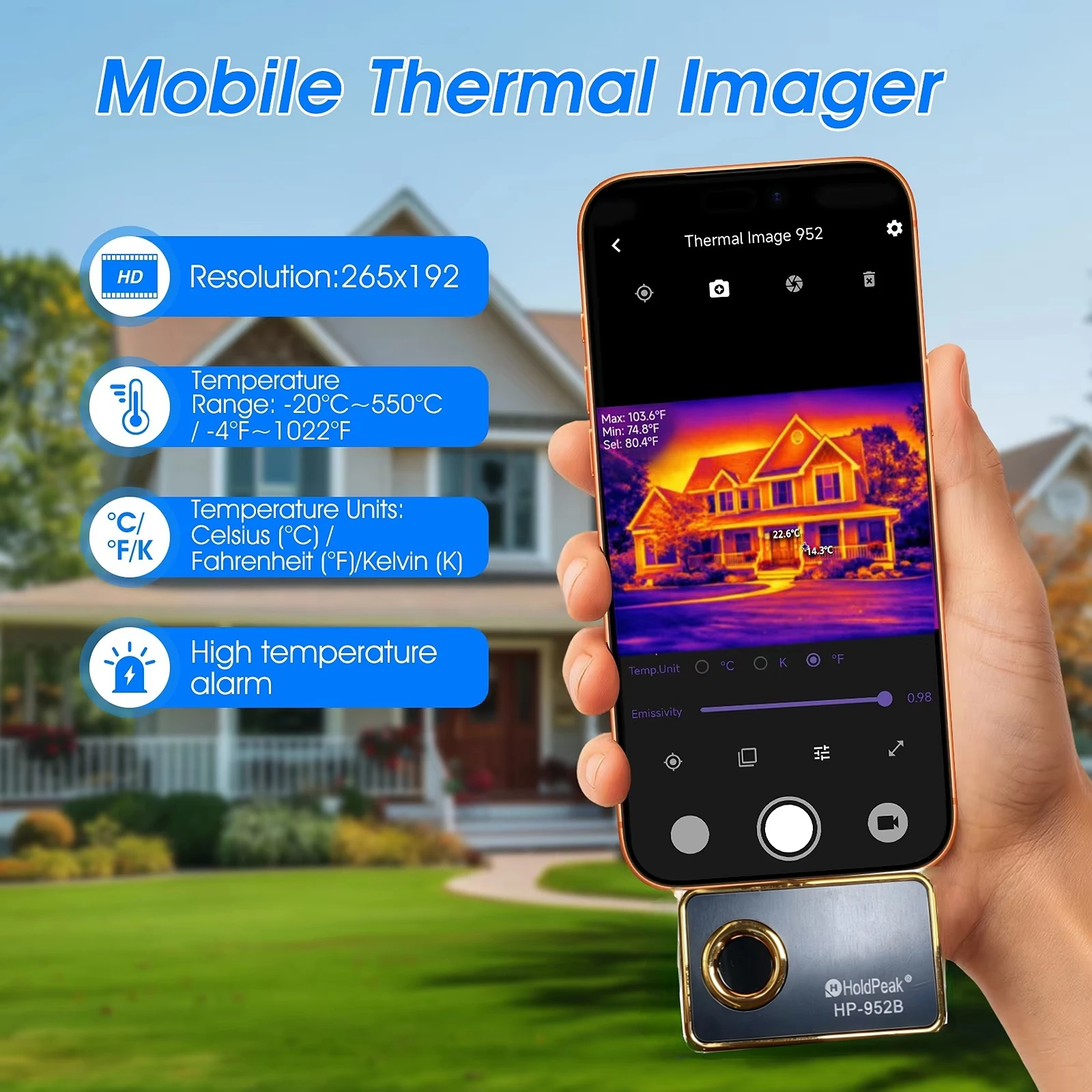 Caméra thermique 952B 256x192 - Thermal Camera Pcb 256X192 avis et prix