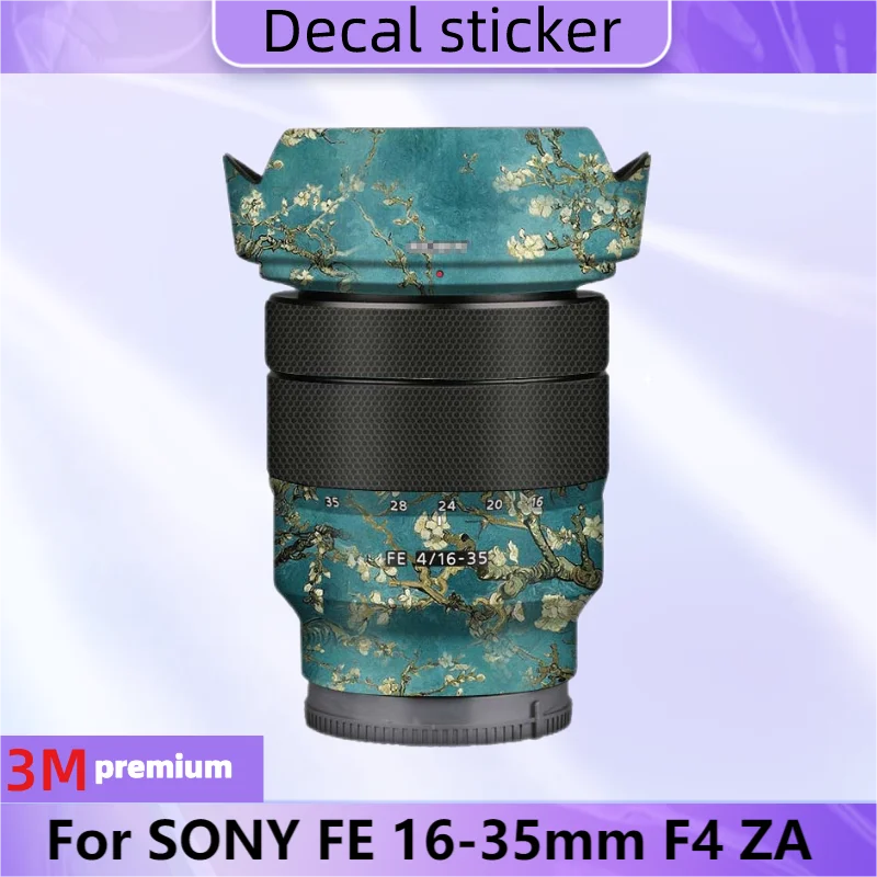 Para SONY FE 16-35mm F4 ZA OSS pegatina de lente película protectora de la piel Protector antiarañazos abrigo SEL1635Z F/4 16-35/F4