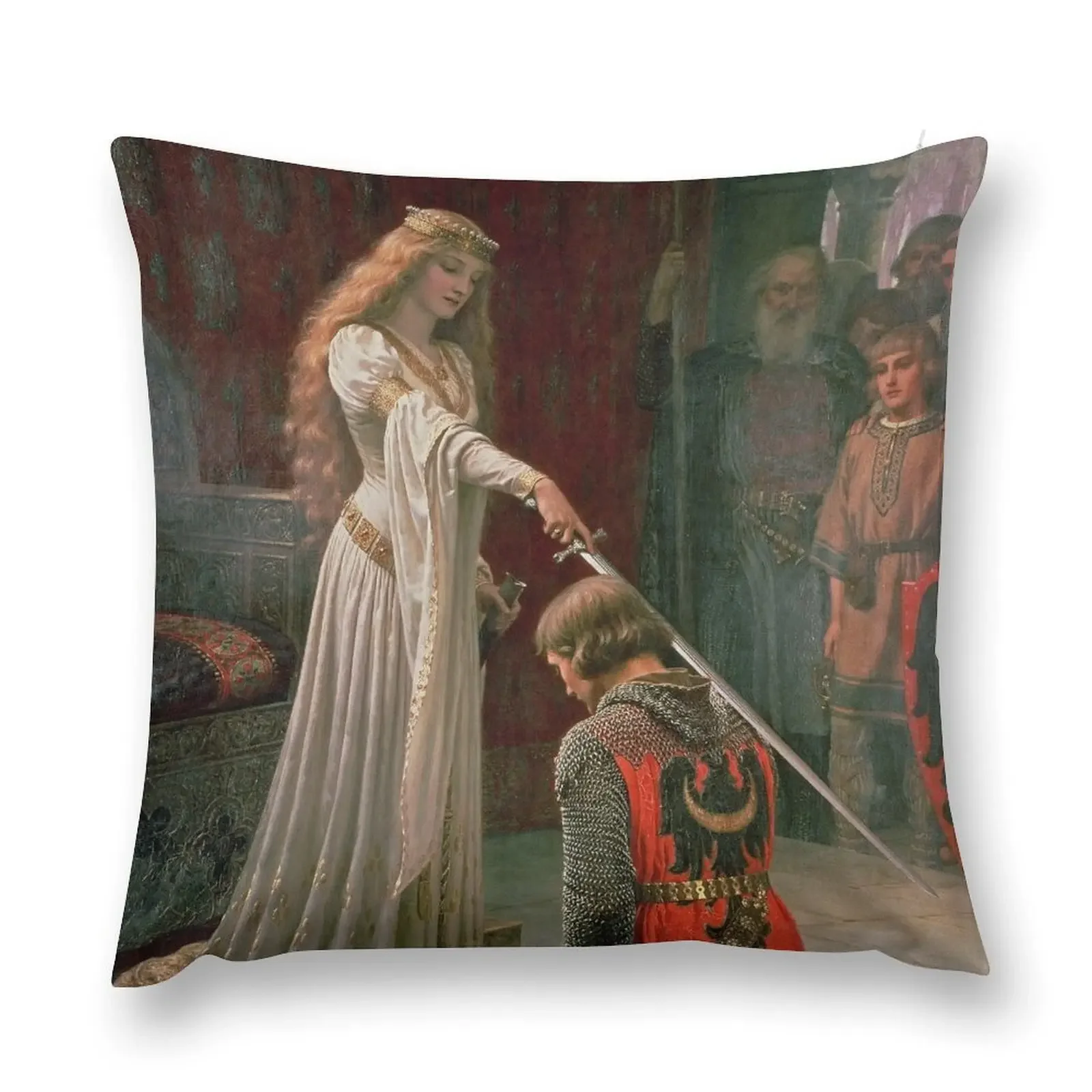 Accolade - Edmund Blair Throw Pillow Pillow Case Christmas Pillows Aesthetic Throw Pillow Decor
