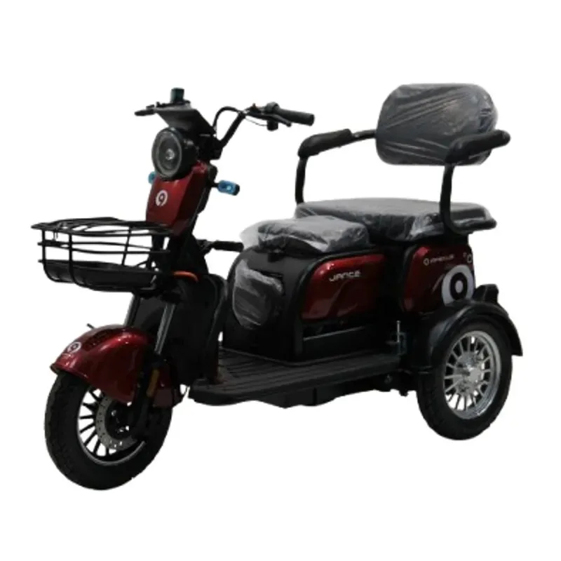 

High Quality 3 Wheel Electric Mobility Scooter 60V 20Ah Streetbike Two Seats With Basket Poweul Motor For