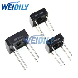 5PCS KBPC606 KBPC608 KBPC610 KBPC1010 Bridge Rectifier 6A 10A 600V 800V 1000V Diode Rectifiers