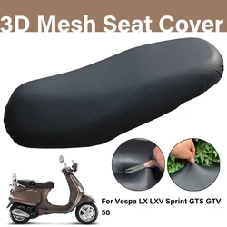 For Vespa LX LXV Sprint GTS GTV 50 Motorcycle Seat Cover Waterproof Dustproof UV Resistant