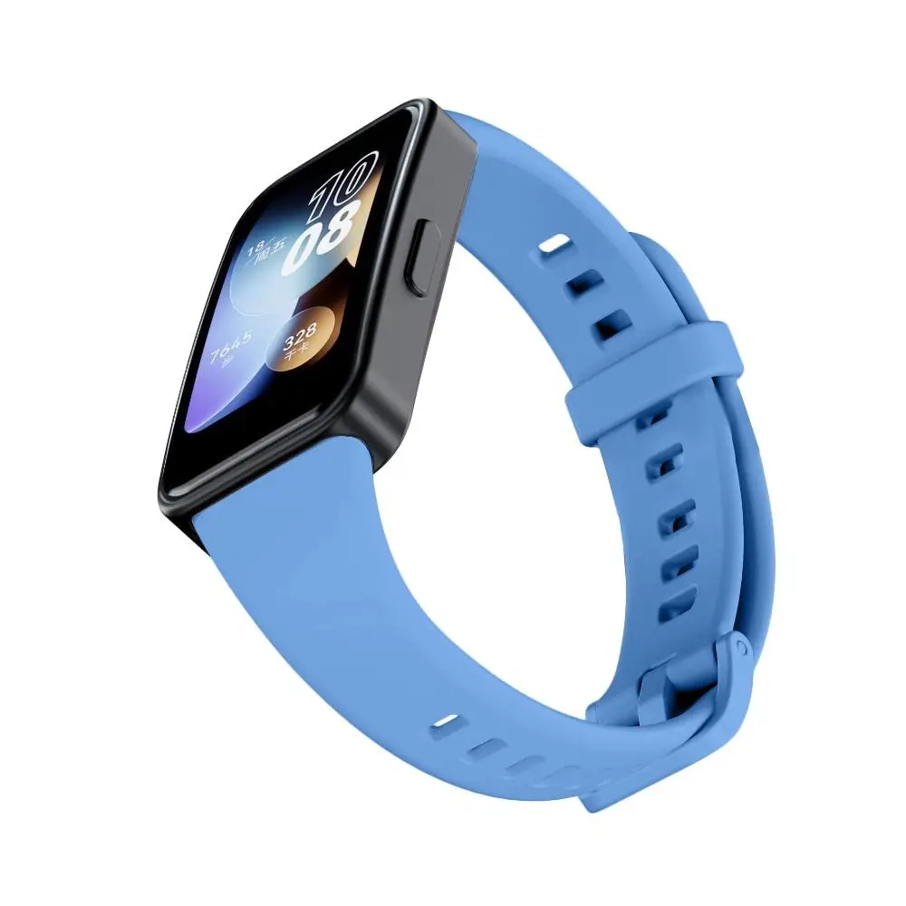 Portable TPU+TPE Watch Strap Breathable Replacement Bracelet Smart Watch Accessories Watchband for Huawei Band 9/8