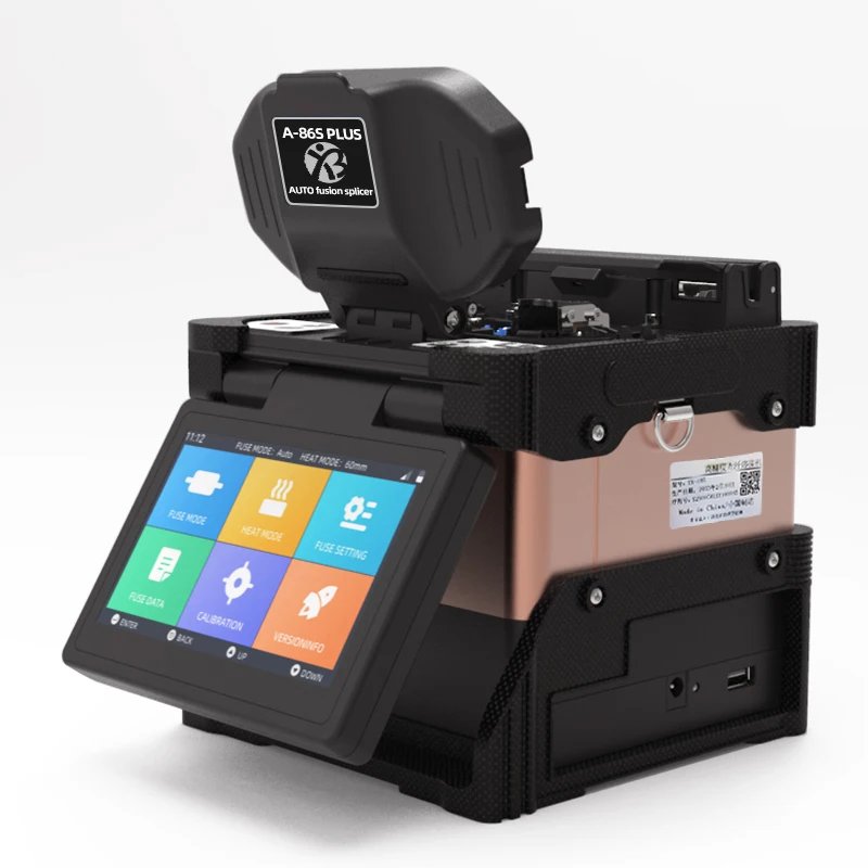 최신 트루 코어 투 코어 정렬 6 모터, BYXGD A-86S 플러스 광섬유 융합 접속기, Fabre 광학 접속기