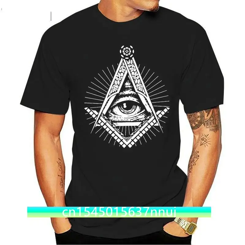 226 Illuminati Mens Tops Tee T Shirt Secret Society Free Mason Elites All SizesColors Gym Sportswear Tops T-Shirt