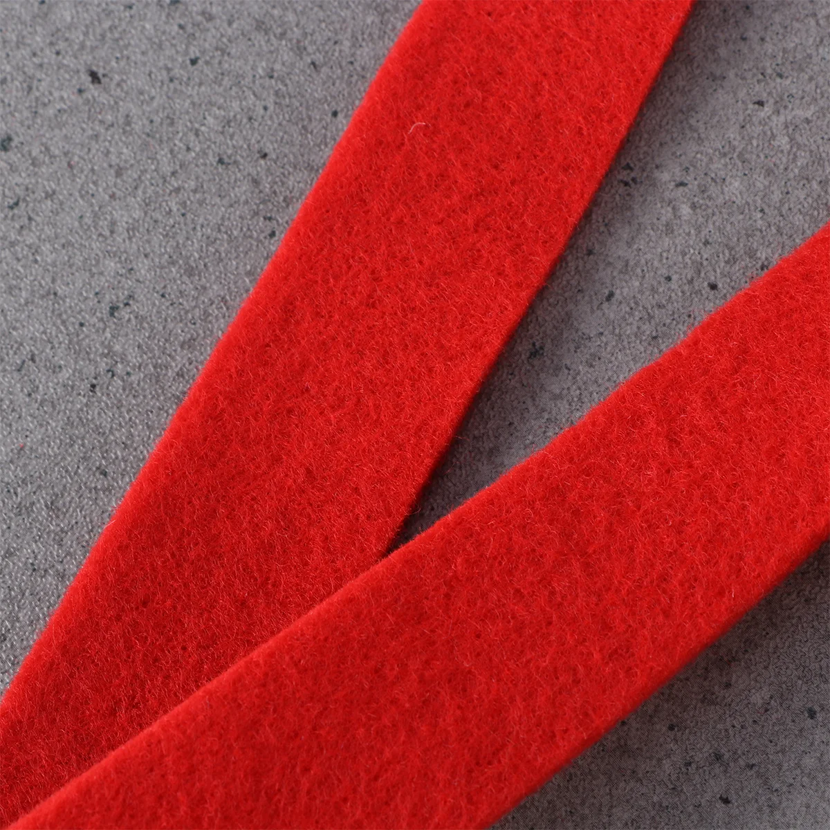 

5 Meters Wool Felt Ribbon Red Natural Biodegradable for DIY Crafts Christmas Bows Wreaths Tree Decorations Craft Ribbon