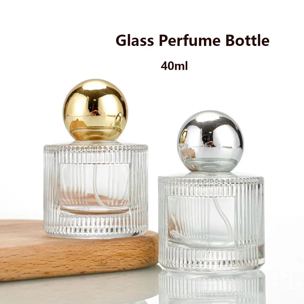 

Portable Clear Transparent Perfume Bottle Sub-bottling Press type Dispenser Atomizer Rechargeable Fragrance Liquid Sprayer Women