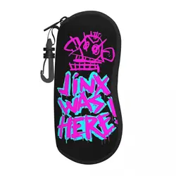 Monkey Jinx Glasses Case Printing Arcane League of Legend Glasses Storage Box Small Glasses Box