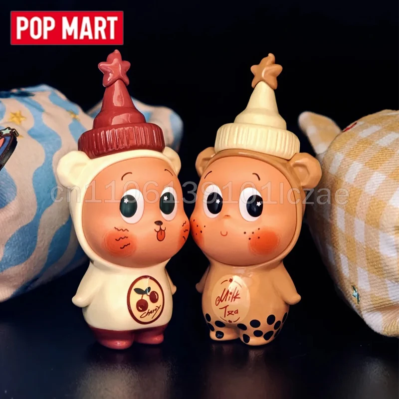 

POP MART TWINKLE TWINKLE Create Your Taste Mike Tea&cherry Series слепая коробка Kawaii аниме фигурка Caixa Caja Рождественский подарок