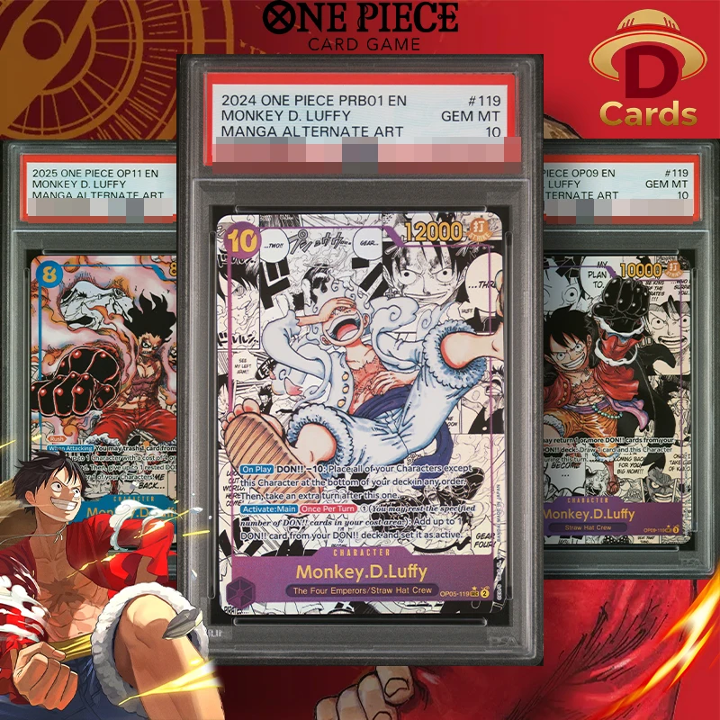 قطعة واحدة لوفي ألت آرت SEC جوهرة النعناع الإنجليزي 10s بطاقة الصف المذهل P.S.A 10 جامع بطاقات الوكيل المتماثلة عالية الجودة