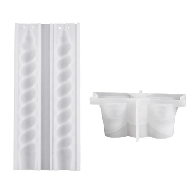 Silicone Mold Bowknot Shaped Holder Mold Candlestick Decorations Mould 55KA
