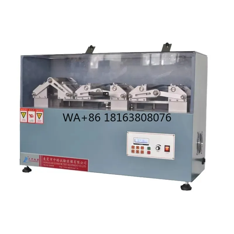 ISO EN Sole Flexing Testing Machine for Shoe Industrial LCD Display Shoe Sole Flexing Tester Flexing Resistance Testing