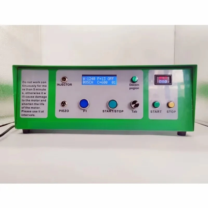DDS60 Electric Steel Injector Nozzle Tester Provides Pressure and Opens Fuel Injector